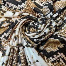 Animal Viscose Jersey Material