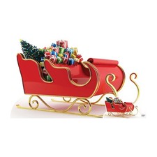 Santa Sleigh Lifesize and Mini