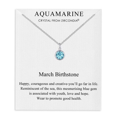 Birthstone necklaces created - birthstone,