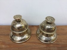 Pair of  Vintage Brass Claw