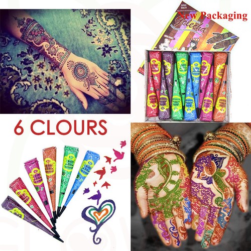 Multi colour henna - henna, paste