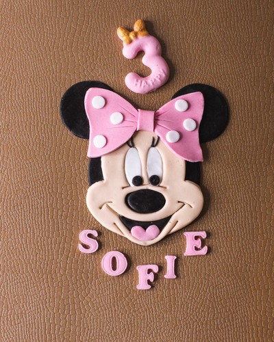 Minnie mouse edible cake - mouse,