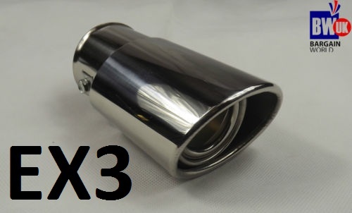 Steel exhaust trim - trim, muffler