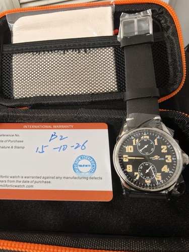 Milifortic p137 38mm - 38mm, quartz