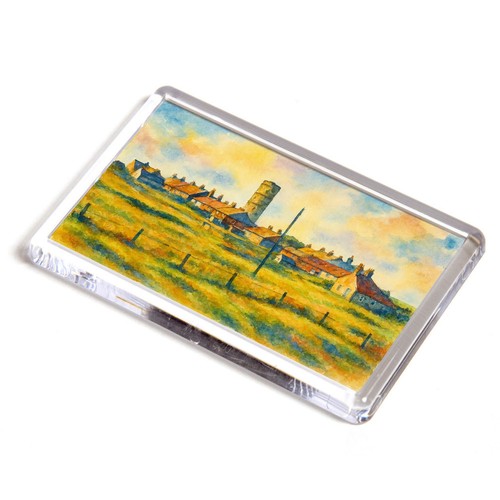 Fridge magnet old tower - tower, from