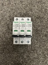 Schneider acti 9 IC60H 10A, C10 single pole SP 1 phase trip, circuit breaker mcb