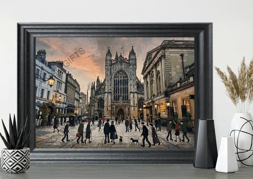 City bath framed lowry - bath,