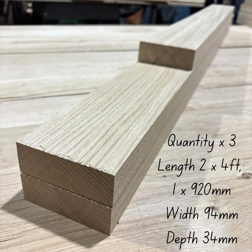 Planed oak hardwood timber - planed,