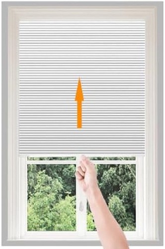 Window shades pull down - shades, no