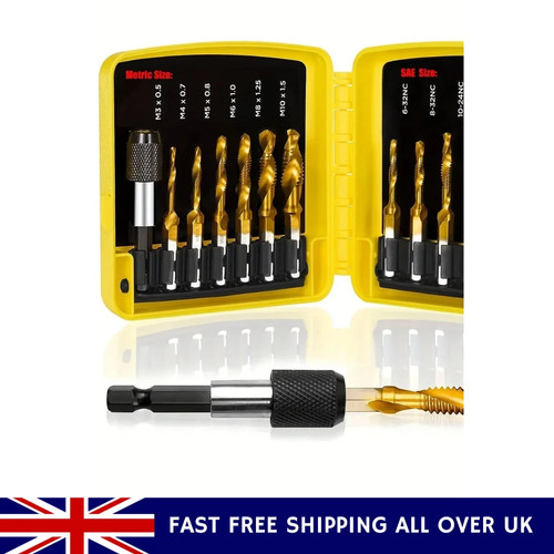 13pcs titanium coated - titanium, and
