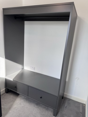 Ikea bryggja open wardrobe - bryggja, in