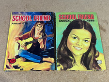 2 x SCHOOL FRIEND ANNUALS 1975