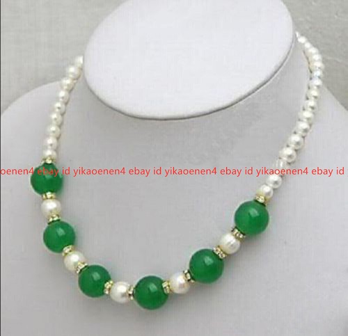 Genuine natural 8mm white - natural,