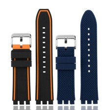 Silicone Watch Strap Fit For