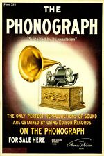 Edison Phonograph Sale Advert