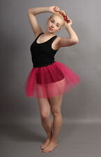 Short Net Skirt - Length 14" - Made to measure - 25 Colours