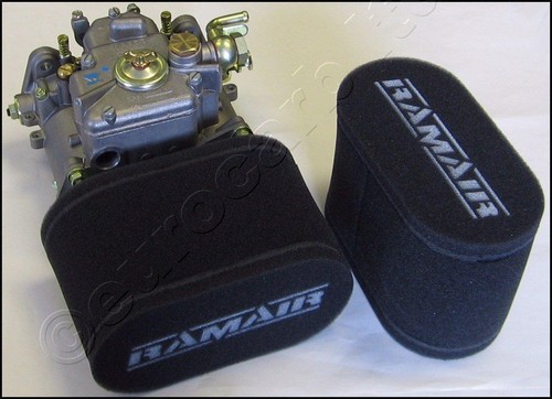 Ramair carb double trumpet - ramair,