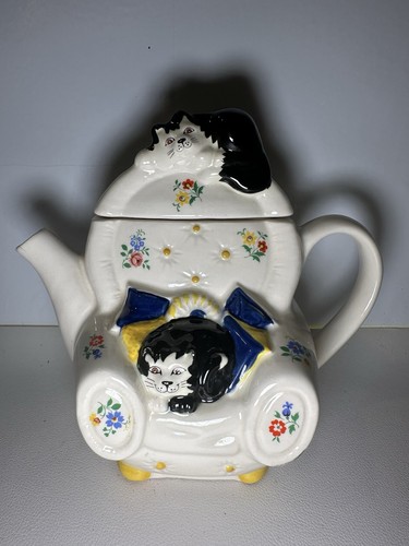 Wade whimsical teapots feline - wade,