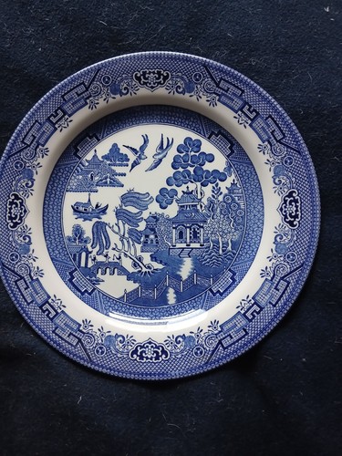 Churchill willow pattern - , willow-pattern