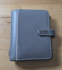 DISCONTINUED! FILOFAX SKETCH OYSTER GREY POCKET 6-RING ORGANISER - VGC!