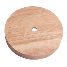 Wood Round Lamp Base for Table