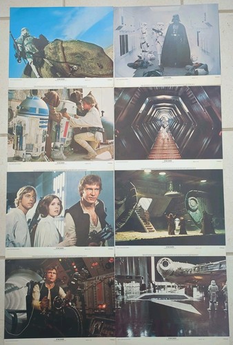 Star wars 1977 lobby card - card, set