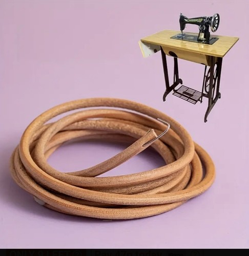 Leather belt 183cm treadle - 183cm/72",
