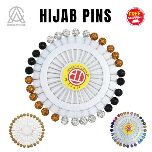 30pcs scarf hijab pins multi - 30pcs,