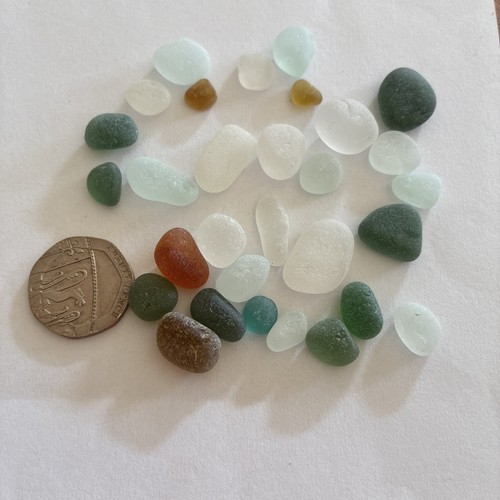 Seaham sea glass multi - sea, multi-piece