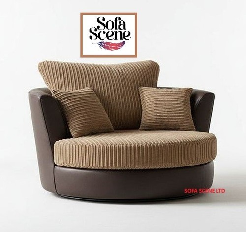 Corner sofa jumbo cord faux - jumbo,
