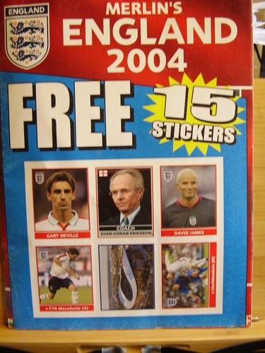 Merlin england 2004 sticker - merlin's,