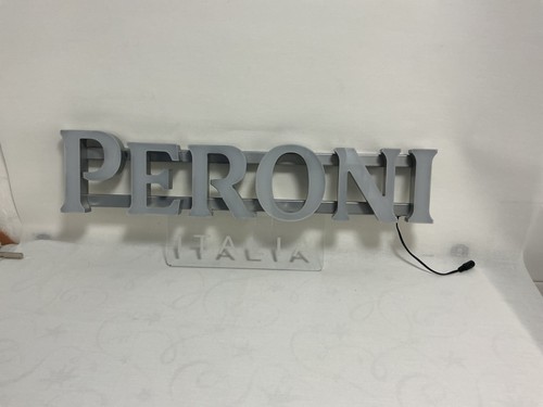 Peroni italia illuminated wall - peroni,
