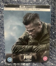 Fury - Brad Pitt - Steelbook -