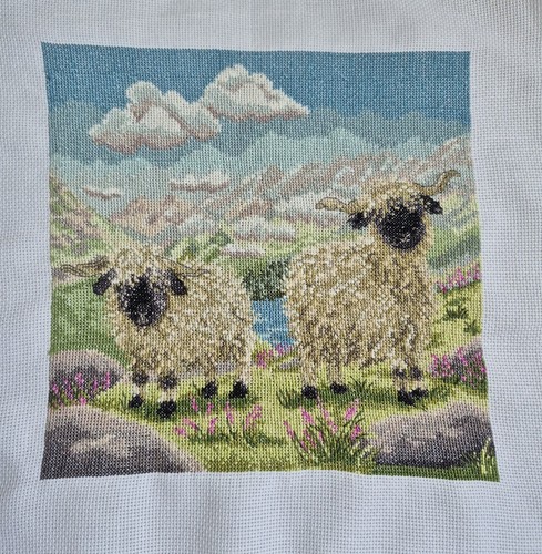 Completed crosstitch - completed,