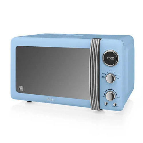 Swan retro blue - retro, 800w