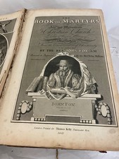 **REDUCED** Fox's The Book of Martyrs Antique Book - 1811