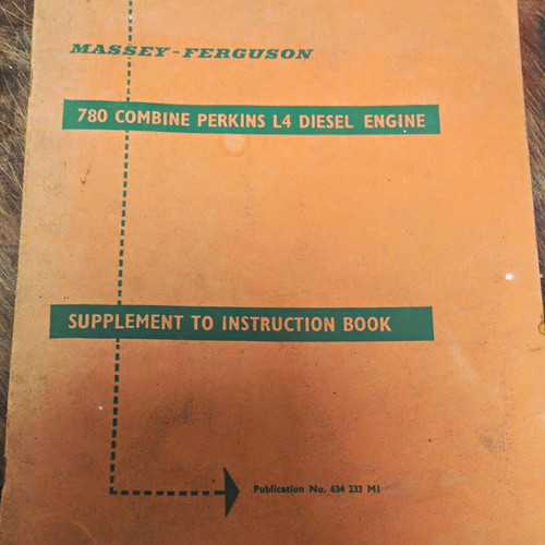 Massey ferguson 780 combine - massey-ferguson,