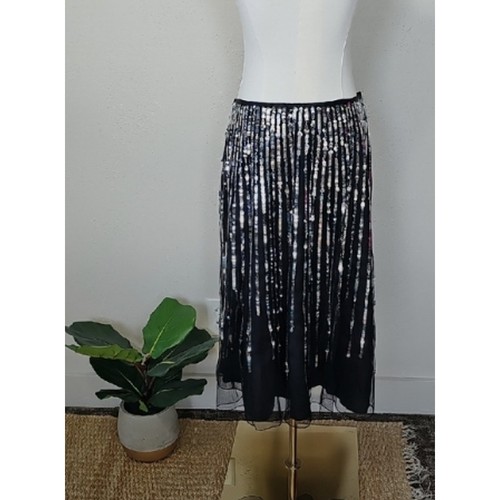 Vintage black silver - black, sequin