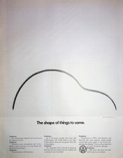 Original 1972 Volkswagen Ad