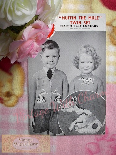 Vintage knitting pattern - knitting,