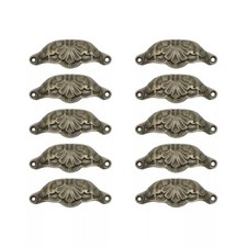 Antique Brass Cup Pull Handles