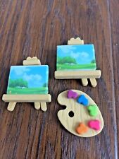 IWAKO novelty Japanese painting set erasers- slightly blemished