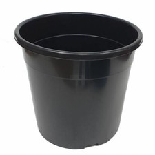 PLANT POTS 20Ltr Large Heavy Duty Strong Black Growing Containers Fruit & Veg