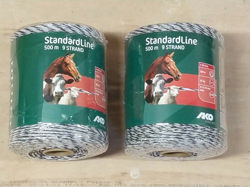 Poly electric fence wire - electric, 500m