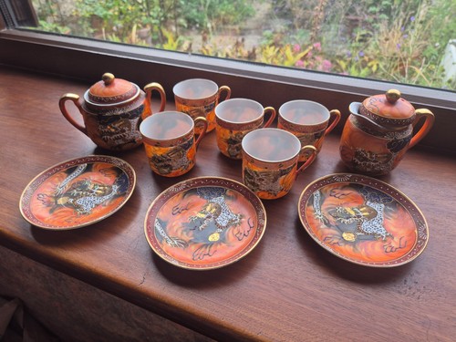 Vintage japanese dragonware - vintage,