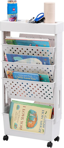 Doeworks mobile bookshelf with - doeworks,