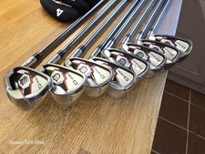 Wilson D200 Iron set 4- SW  (8 clubs). Graphite shafts Regular