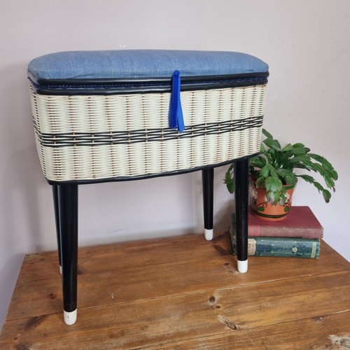 Vintage 1950s 60s sewing box - vintage,