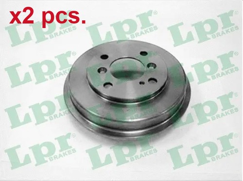 Pcs rear brake drum - brake, x2
