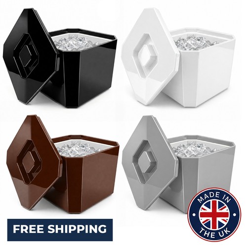 Octagonal plastic ice - plastic,